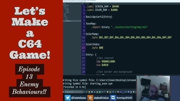 Lets Make a Commodore 64 Game - Episode 13 - 5/10/2019