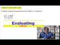 Evaluating indices | KCSE 2009