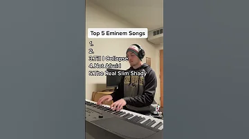 Top 5 Eminem Songs on Piano