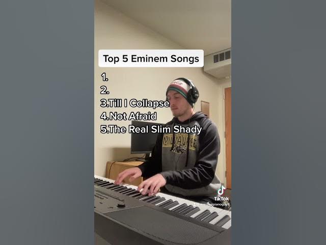 Top 5 Eminem Songs on Piano