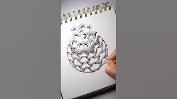 Zentangle #shorts #zentangle #doodle #art #satisfying