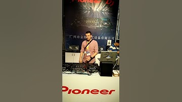 Super DJ in Prolight + sound2018,Booth of Boutum Professional Audio Systems