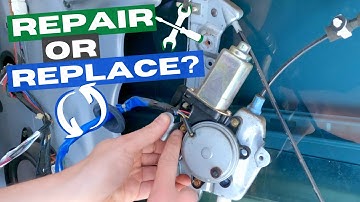 How to Fix a Broken Window Motor & Reset Procedure (G35/350Z)