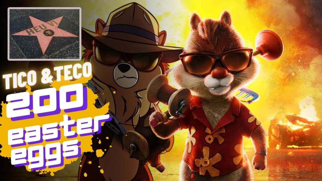 7 referências de 'Tico e Teco: Defensores da Lei' a produções do Disney+