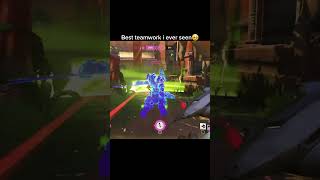 Best Teamwork I Ever Seen #ow #ow2 #overwatch #overwatch2 #shorts
