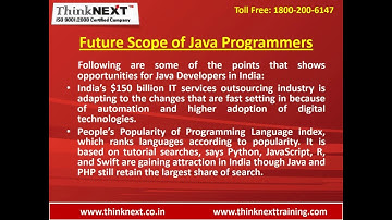 Java Training Companies in Chandigarh | ThinkNEXT Technologies Pvt. Ltd.