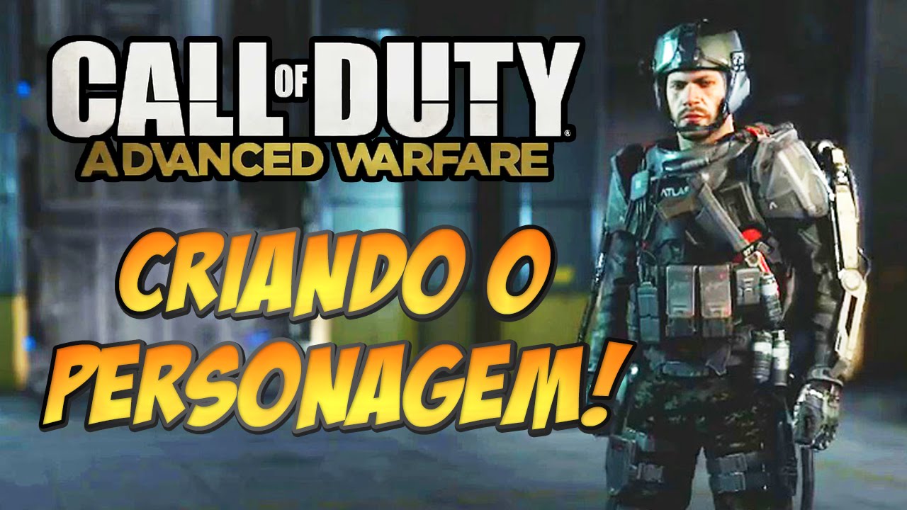 NOVA CUSTOMIZAÇÃO DE PERSONAGENS! - COD Advanced Warfare Multiplayer 