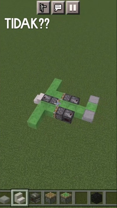 Cara Membuat Pesawat Minecraft #shorts #minecraft