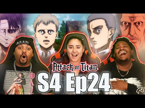 A Strange Alliance! Attack on Titan Season 4 Episode 24 REACTION