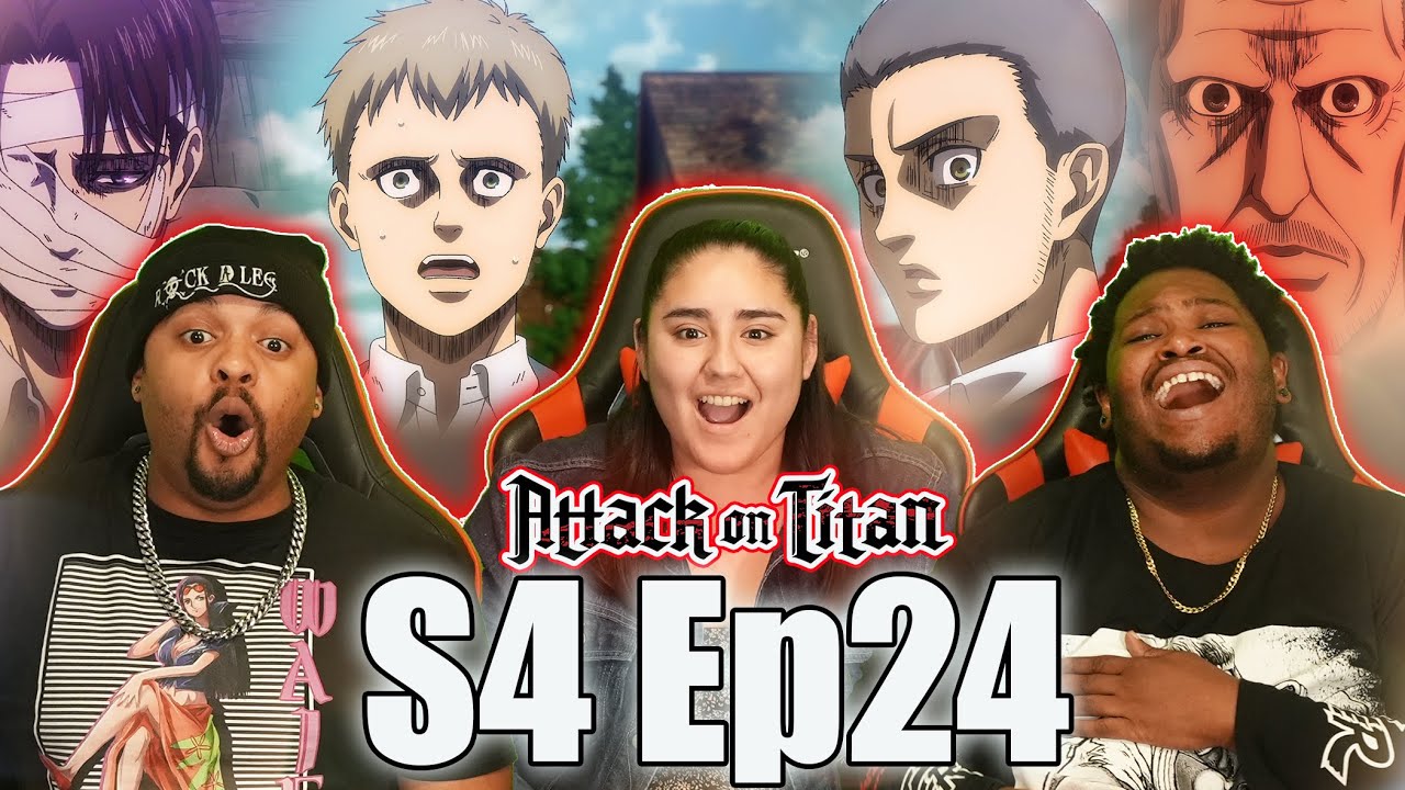 A Strange Alliance! Attack on Titan Season 4 Episode 24 REACTION
