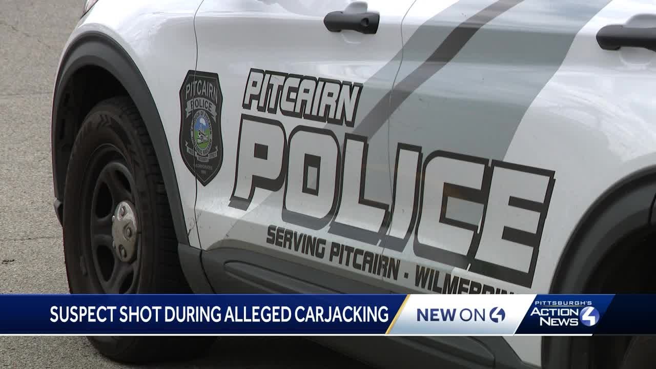 Police: Alleged carjacker shot, pulled over after pursuit ends in ...