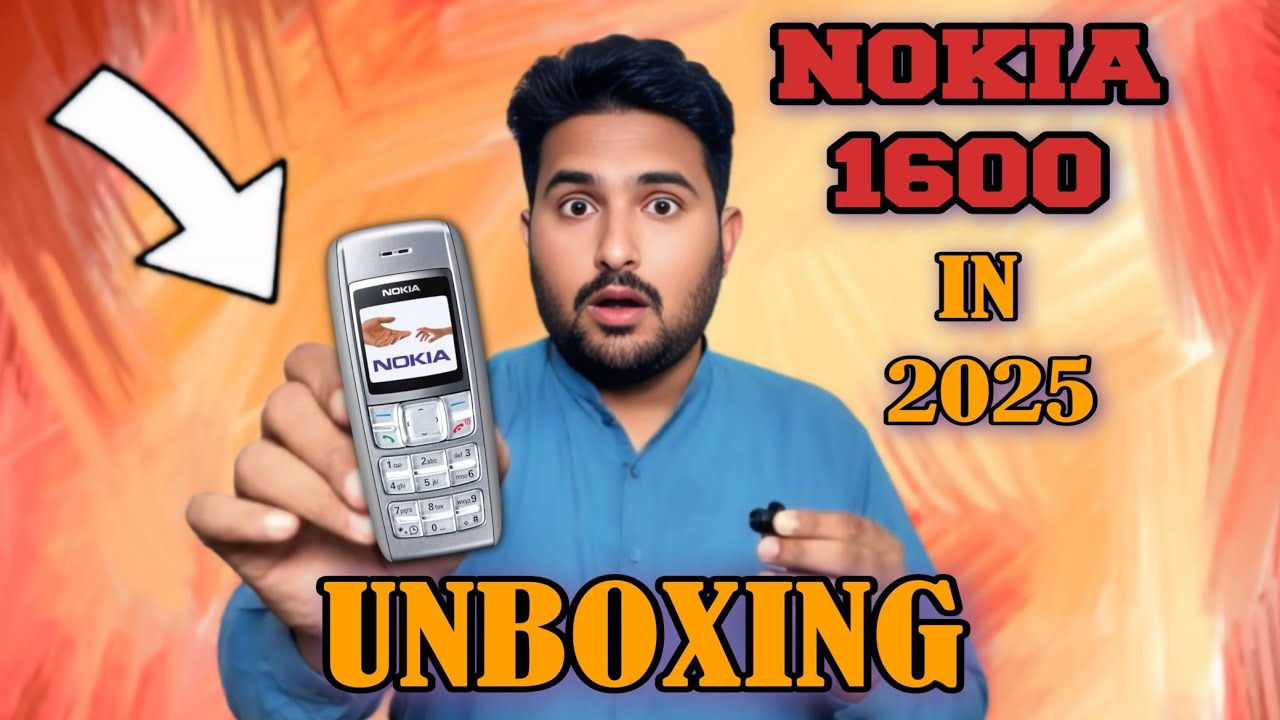 Nokia 1600 Unboxing | Nokia 1600 Review After 20 Years in 2025