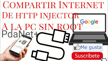 Como Compartir Internet del http injector o cualquier vpn de su movil a la pc o laptop | sin root |