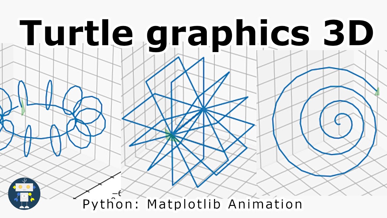 Turtle graphics 3D - YouTube