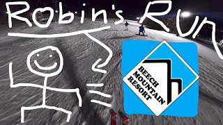 Robin's Run (Blue Square) @ Beech, NC (Dec, 2020)