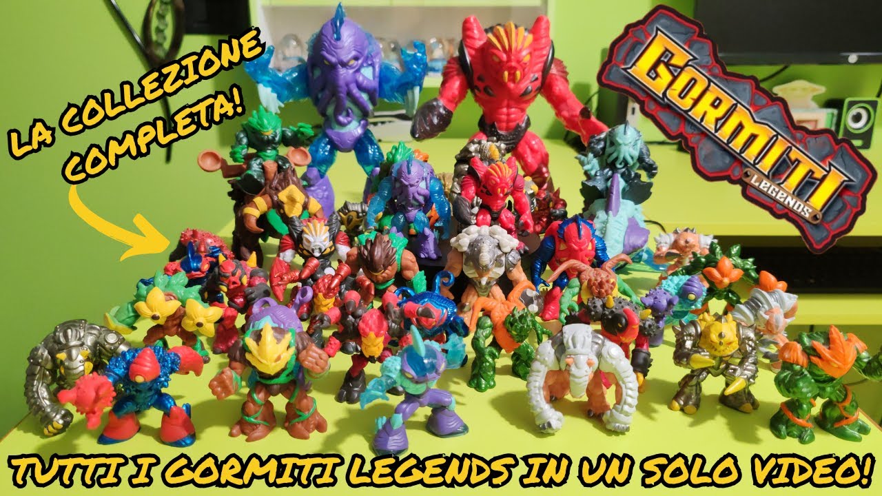 Tutti i GORMITI LEGENDS in tutte le loro versioni in un solo video! #GormitiFocus