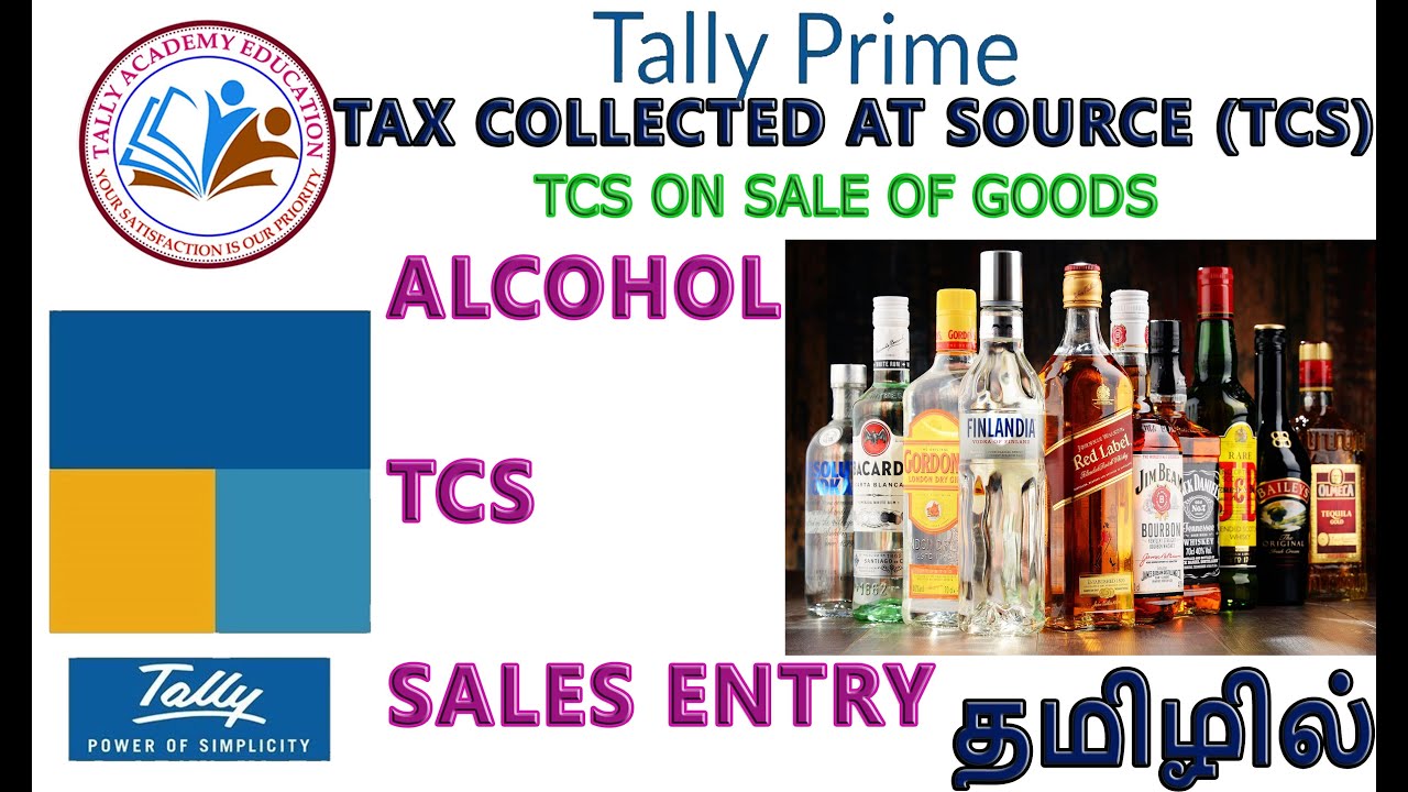 TCS SALES ENTRY TALLY PRIME IN TAMIL TCS IN TALLY PRIME TAMIL TCS 