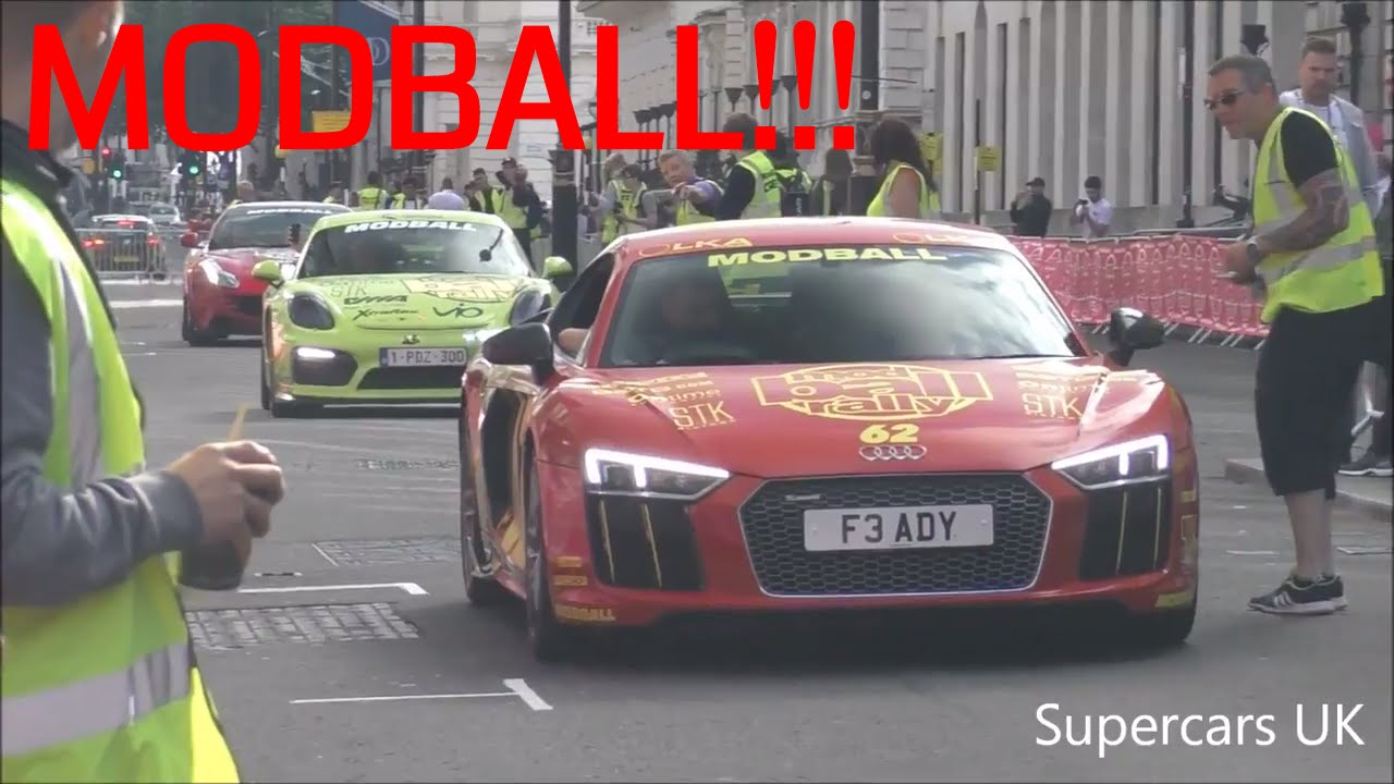 Modball Rally MODBALL RALLY 2017 LONDON START - YouTube