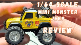This 1:64 Mini Monster Jeep Is a BEAST | Unboxing, Test & Scale Comparison
