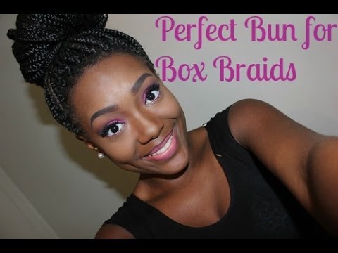 How To Put Braids In A Bun