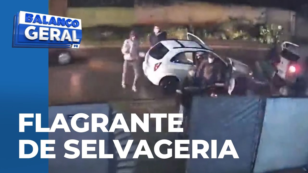 Em São José dos Pinhais, torcedores de time rival apedrejam e jogam bomba em casa