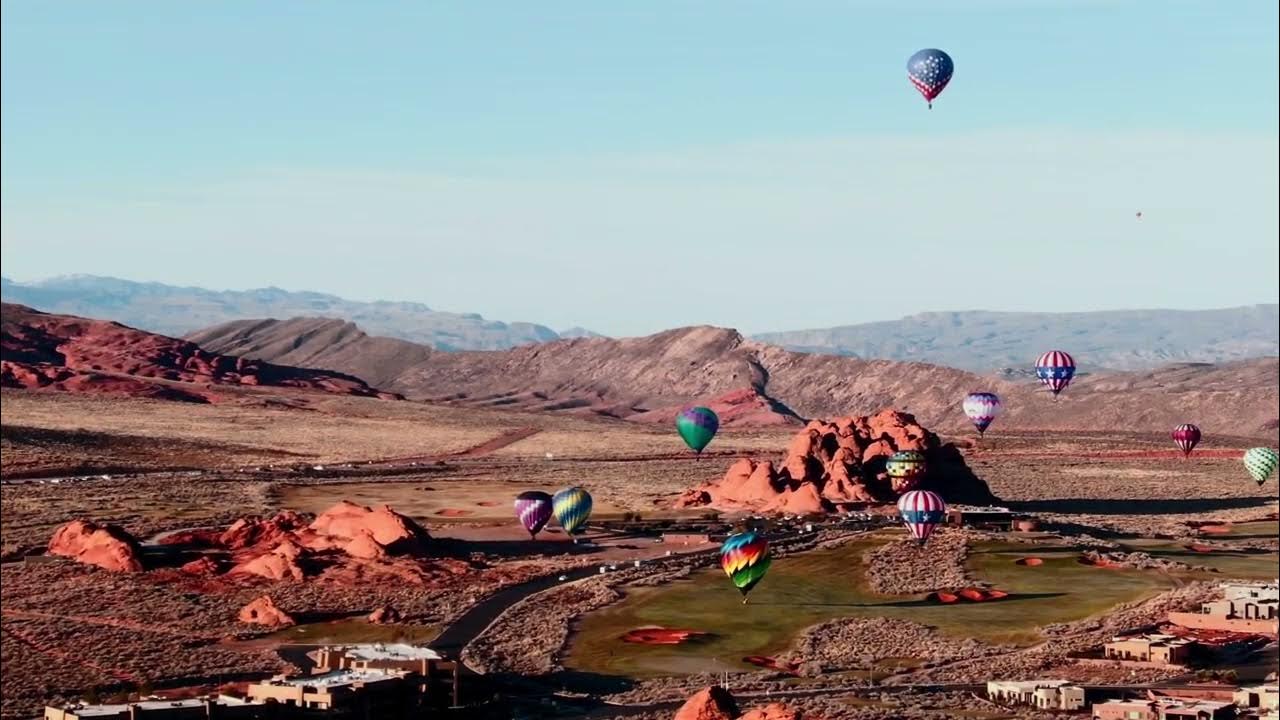 Skyfest Balloon Launch Sand Hollow Resort/Golf Club Feb, 2023 YouTube