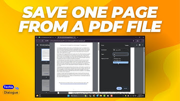 How to Save One Page From a PDF File - Quick Tutorial (2025)