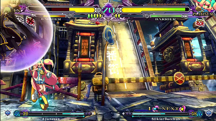 Blazblue CS Extend Replay: Ayanesan ( Jin ) vs SilkierBacchus ( Platinum )