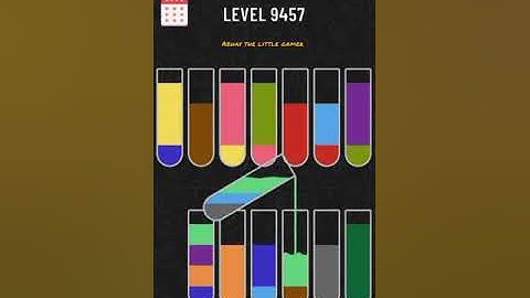 Water sort puzzle level 9457
