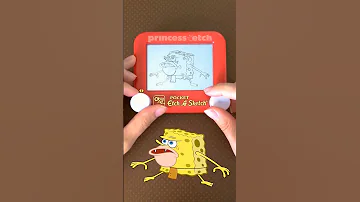 Spongegar Etch A Sketch 🍖