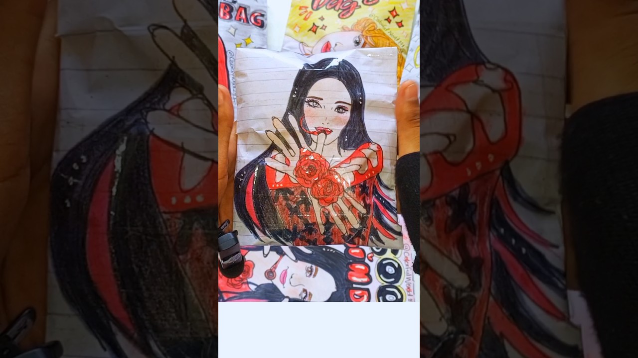 🖤BLΛƆKPIИK💗 jisoo flower paper squishy🤩 