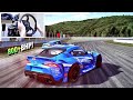 Drifting 800bhp Supra in NEW Online Server! (4k) | Ultra-Graphics Assetto Corsa w/Steering Wheel