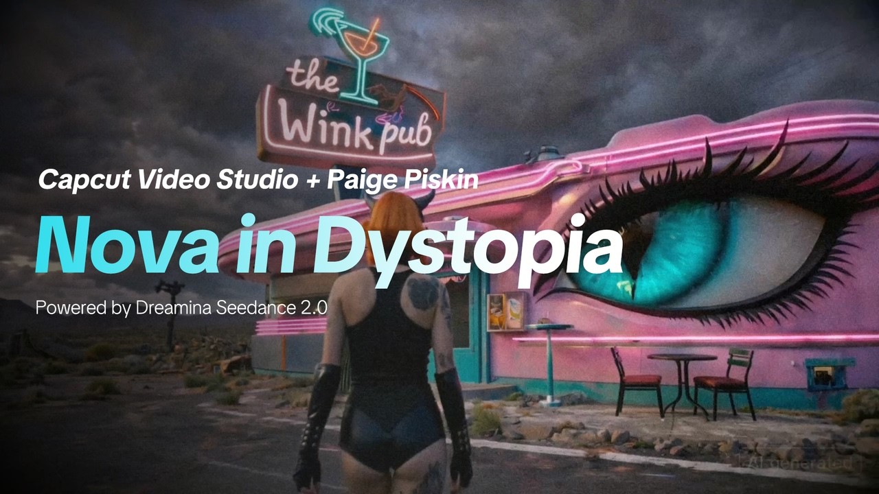 Nova in Dystopia | Made with CapCut Video Studio · Dreamina Seedance 2.0