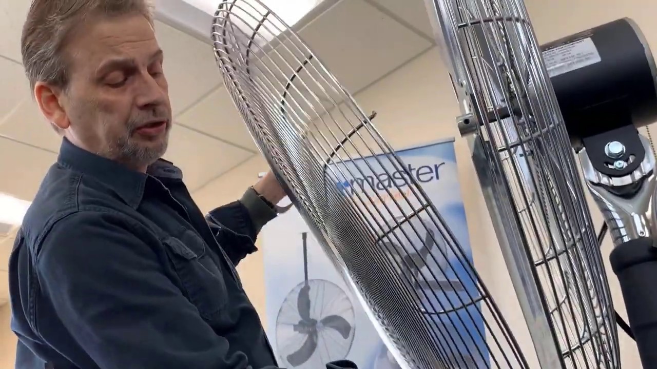Airmaster Commercial Fan Assembly - YouTube
