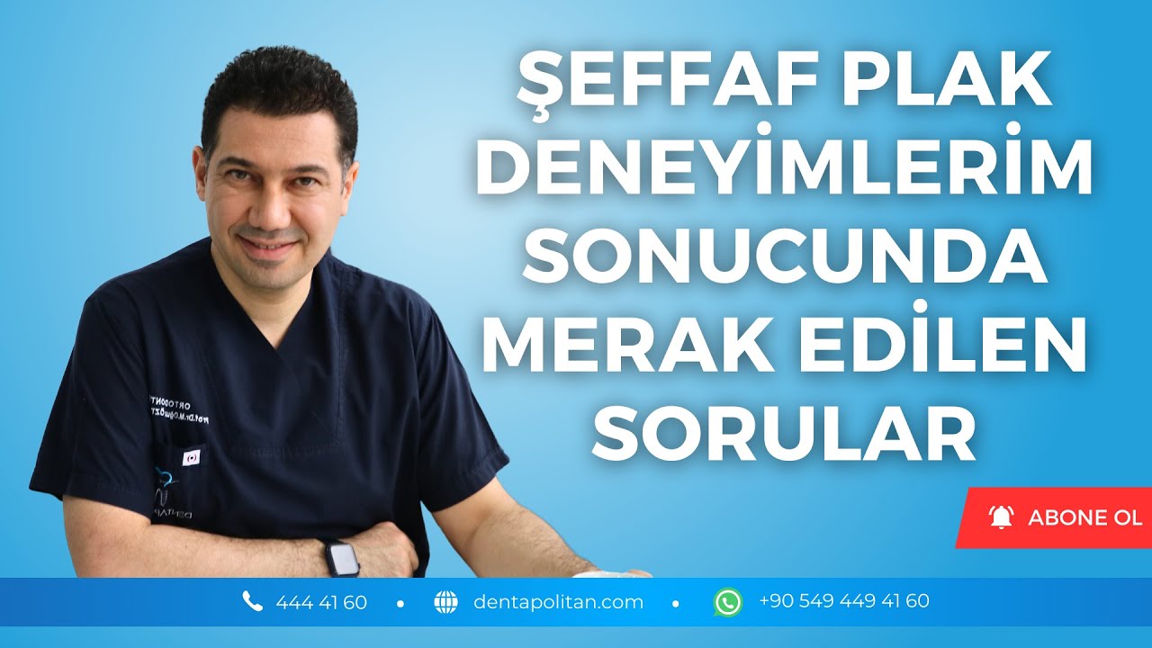 Şeffaf Plak Deneyimlerim Sonucunda Merak Edilen Sorular | Prof. Dr. Mehmet Oğuz Öztoprak