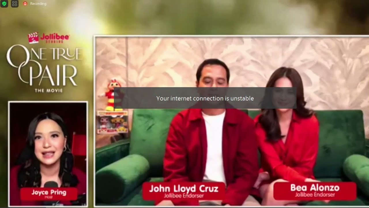 John Lloyd Cruz & Bea Alonzo reunite for new Jollibee film 'One True Pair'