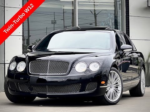 2009 Bentley Continental Flying Spur Speed W12 6.0L 600 HP For Sale  Walk-Around Tour @ Carmel Motors 