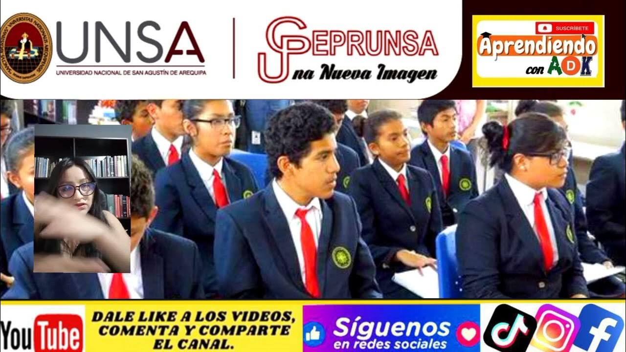 CEPRUNSA QUINTOS QUÉ ES EL CICLO QUINTOS DE LA UNSA unsa quinto 