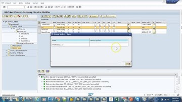 SAP Gateway Create Odata service using RFC