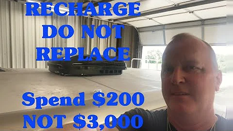 How I fixed my Rv ac unit. Just recharge them. Check it every year. Rv ac not cold?