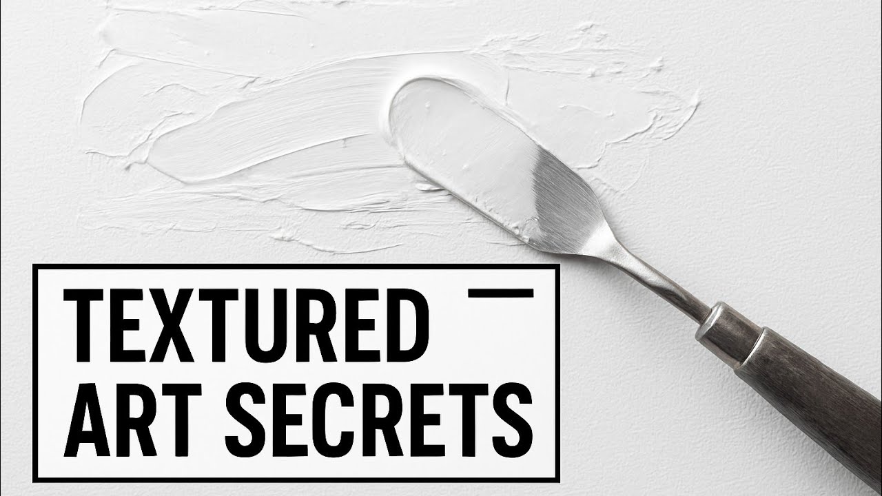 Фактурная Живопись на Холсте | Лёгкое и Стильное Настенное Искусство DIY