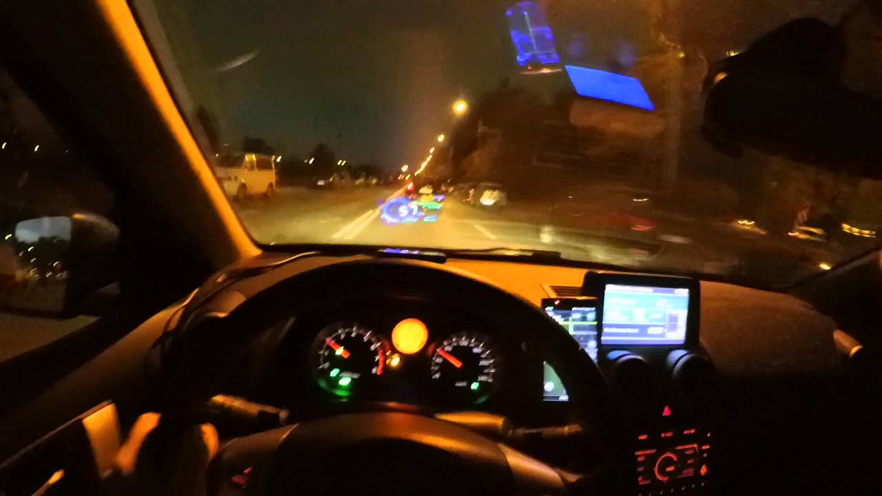 Hud в машине