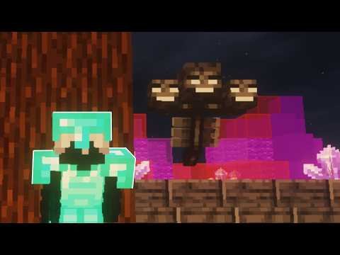 Fighting The Bedrock Wither For the First Time ( As a Java Player )