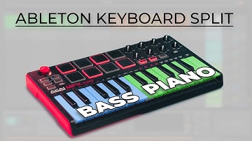 Ableton Keyboard Split Tutorial | How to use Ableton for live performaning (like Anomalie) | Part 3
