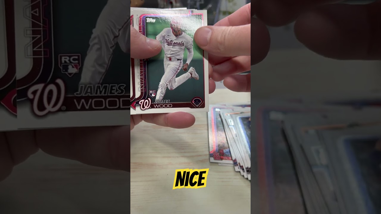 Getting A Woody Opening 2025 Hanger!! #shorts #topps #mlb