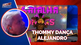 BATALHA DAS DRAGS:THOMMY GRETCHEN DANÇA ALEJANDRO DA LADY GAGA