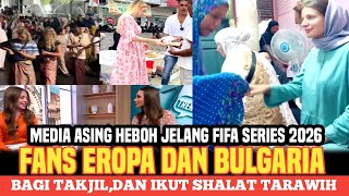 Download Lagu European fans share takjil and boxed rice, feel at home in Indonesia, Bulgaria is wary of the Ind... MP3