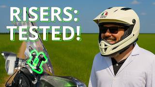 KLR650 Windshield Riser Experiment: Do They Even Work?