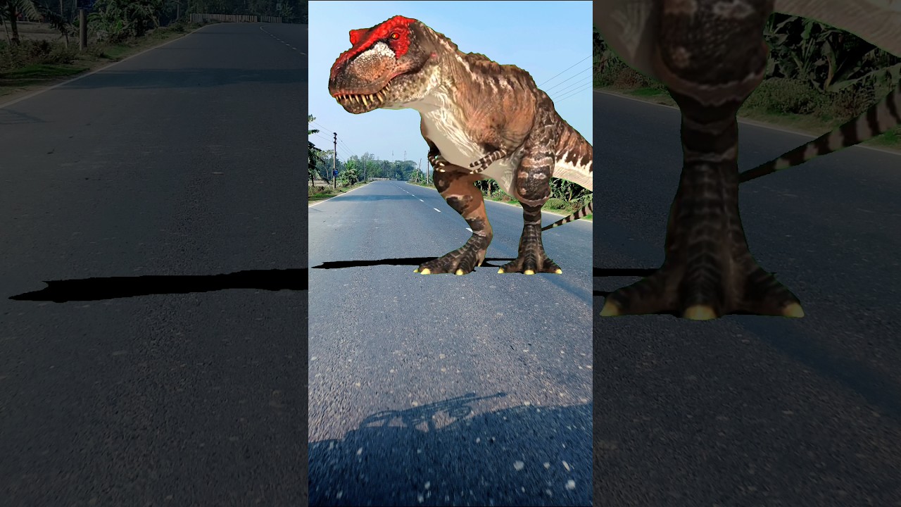 T-Rex Chase -jurassic park fan made movie 