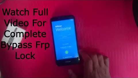 Google Lock Bypass, Andriod infocus Smart phone frp lock remove